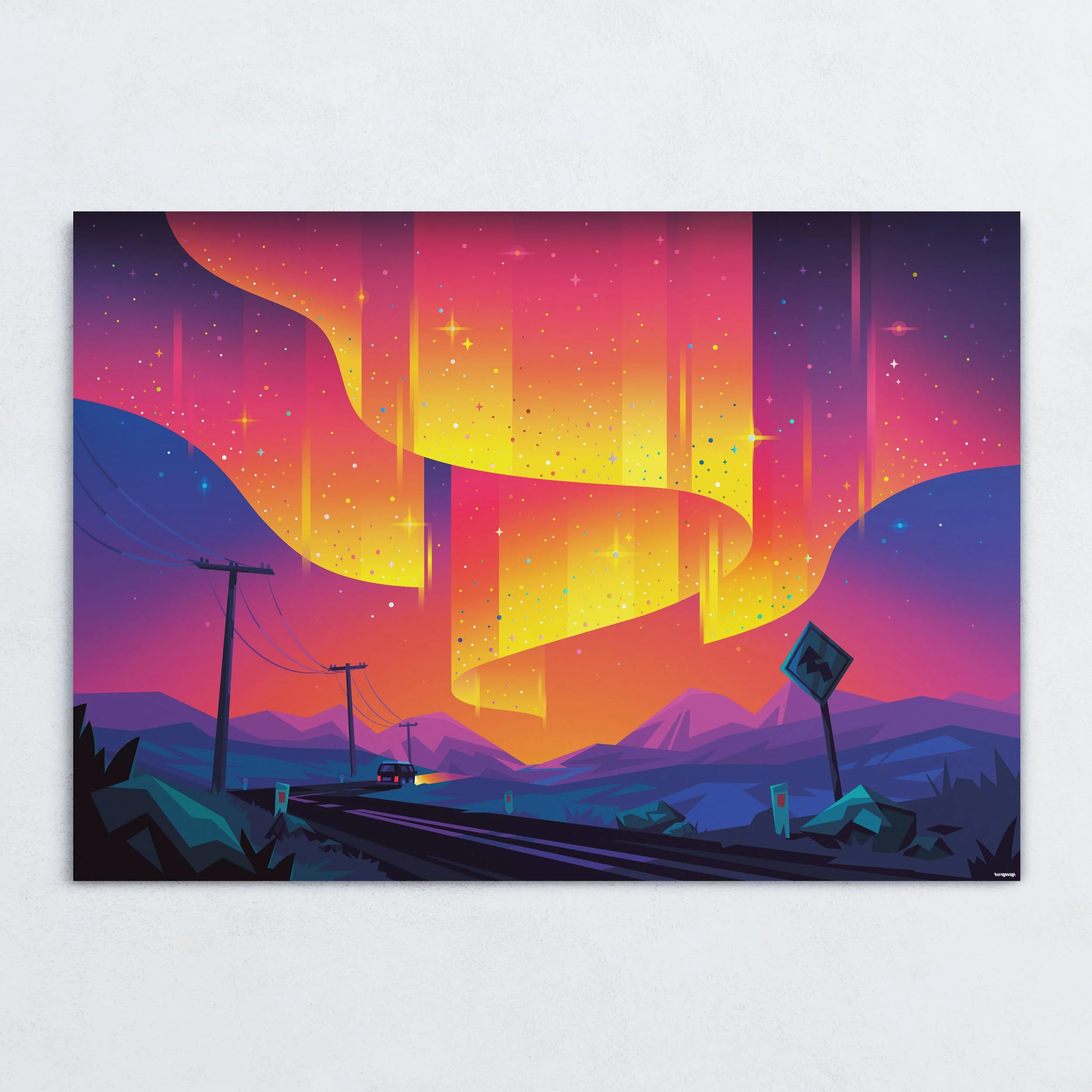 Southern Lights Poster - Image 3