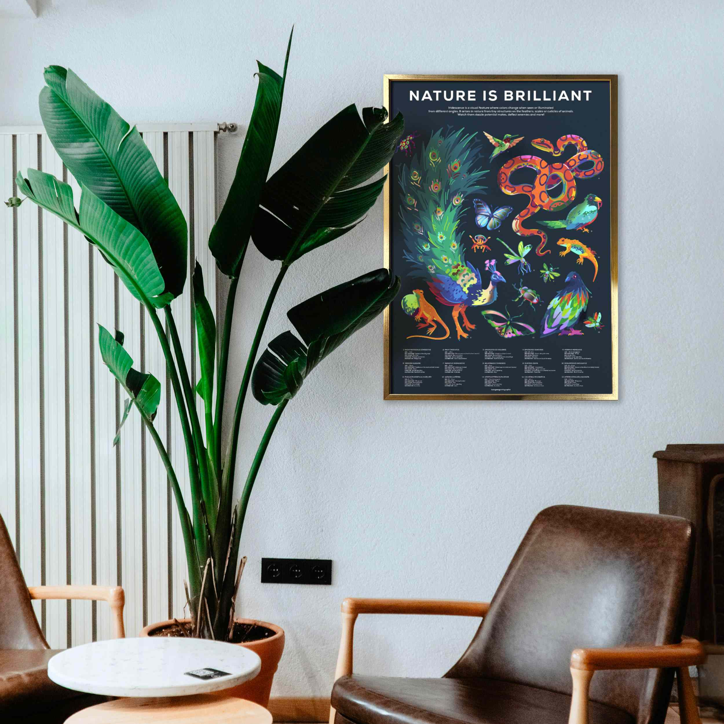 Iridescent Animals Poster - Image 2