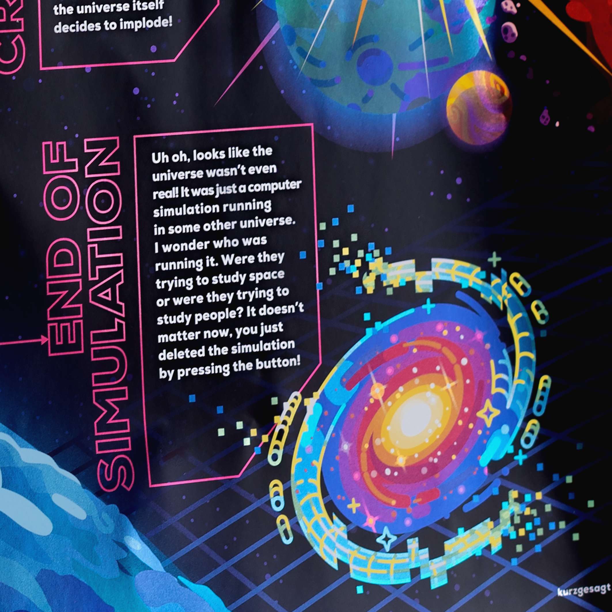 Choose your Own End of the World Poster - Image 3