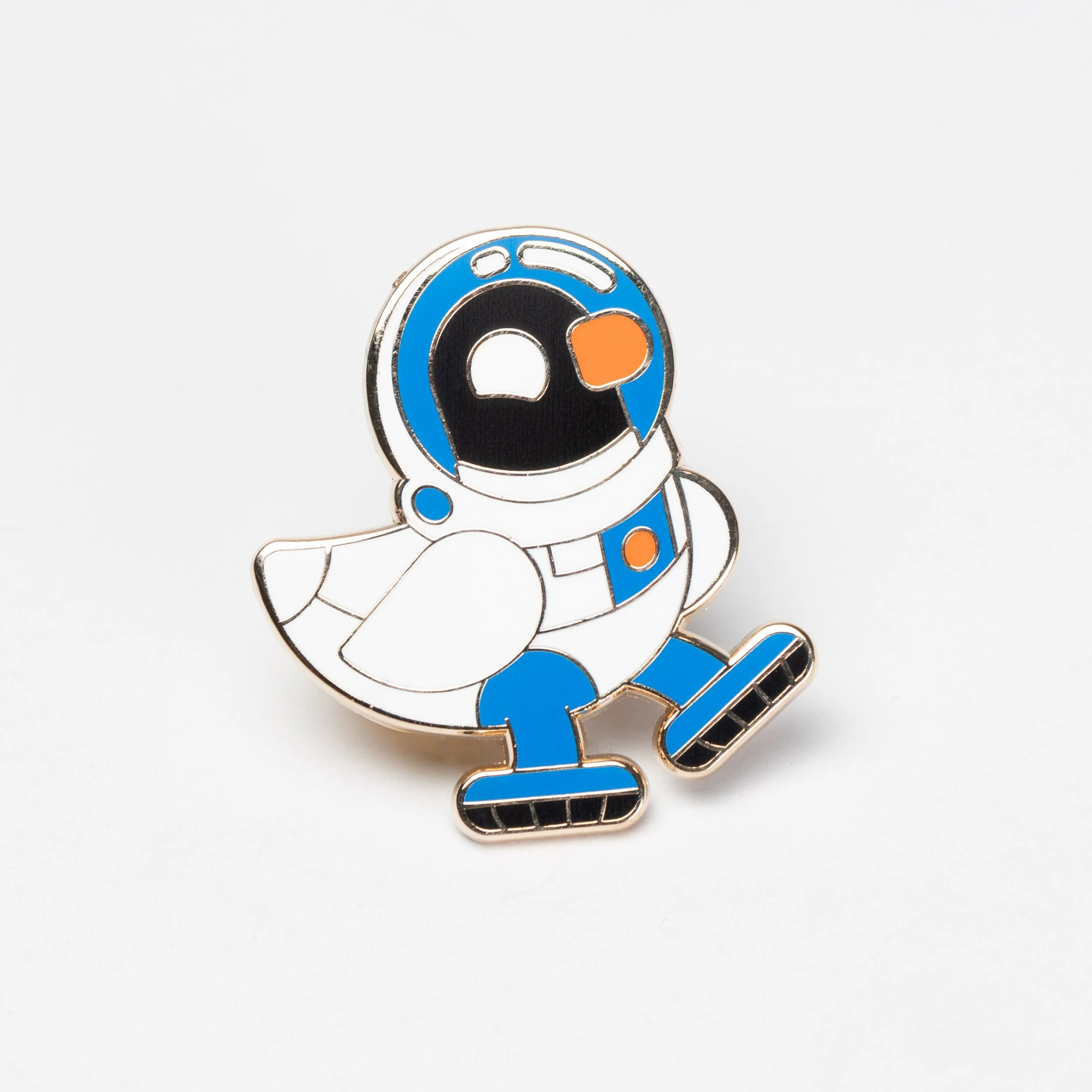 Astronaut Duck Enamel Pin