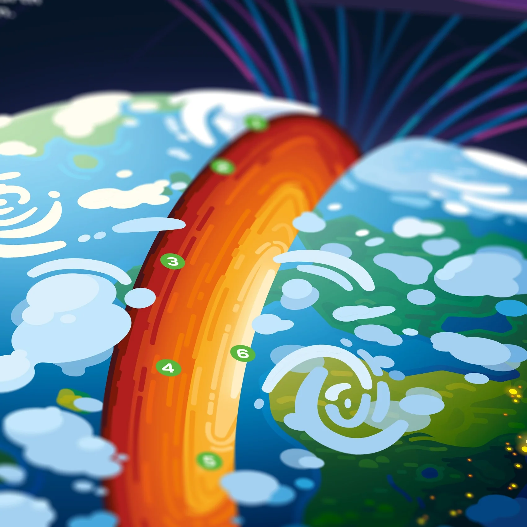 Earth Infographic Poster - Image 5