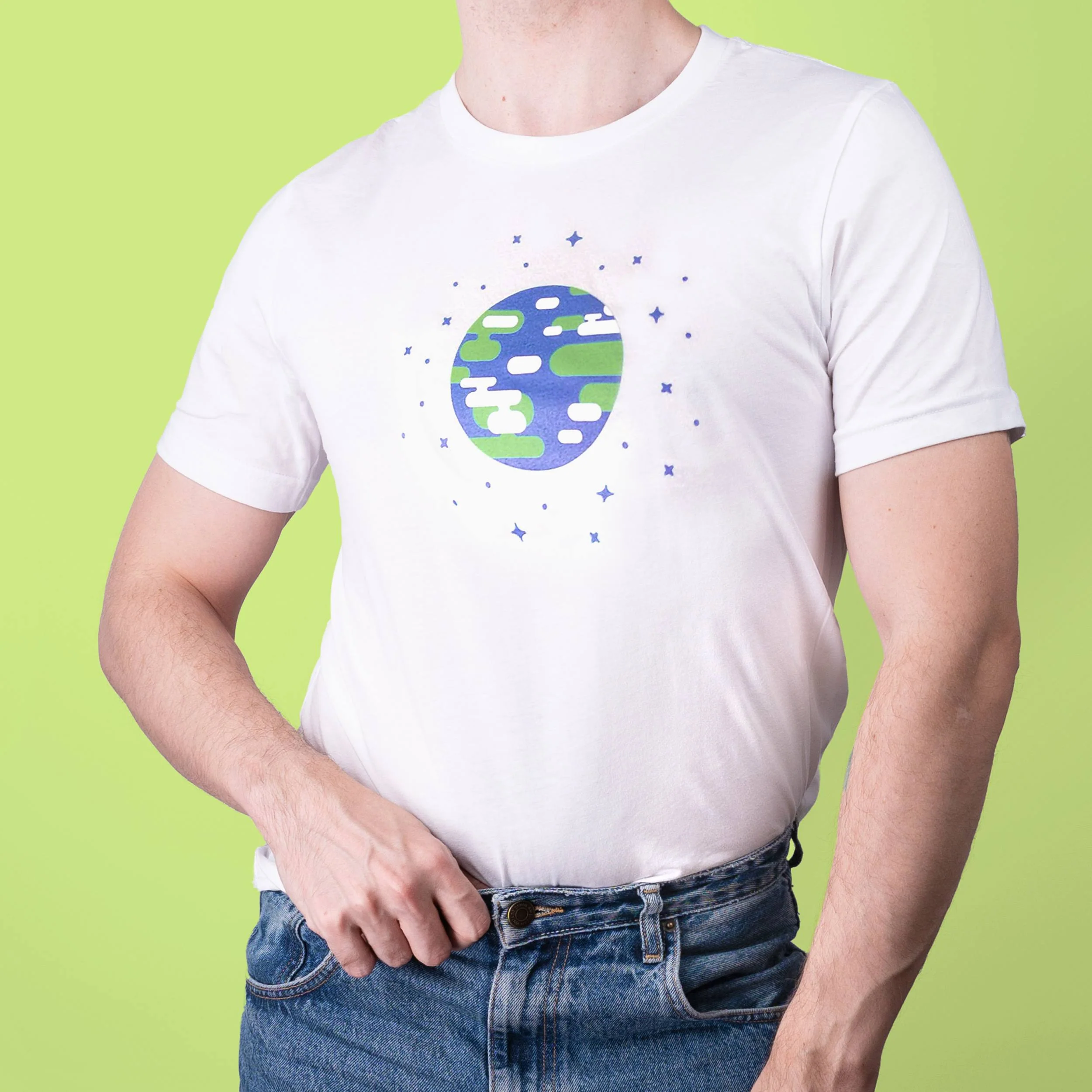 Earth Shirt White