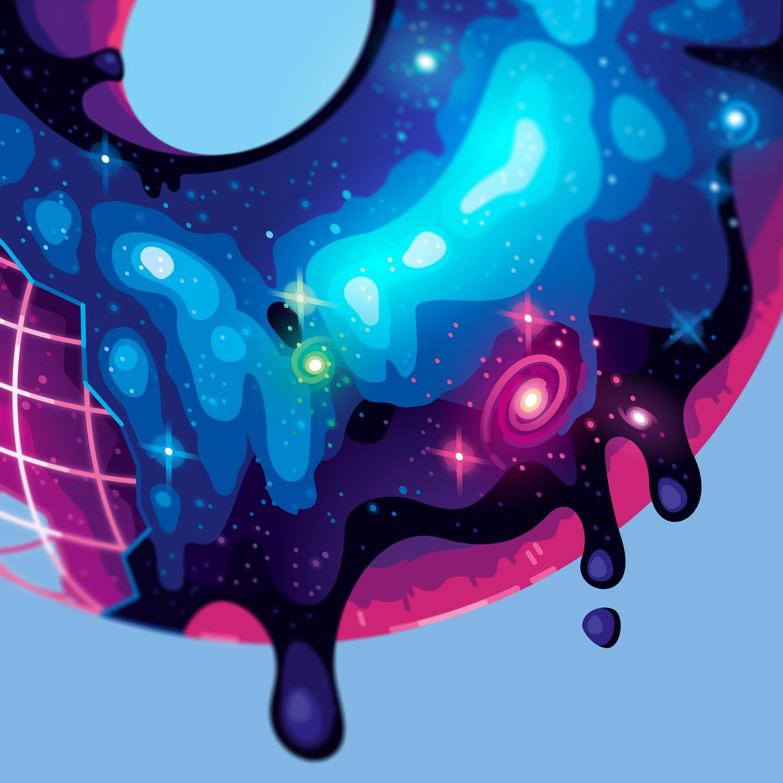 Forbidden Foods: Universe Donut Poster - Image 3