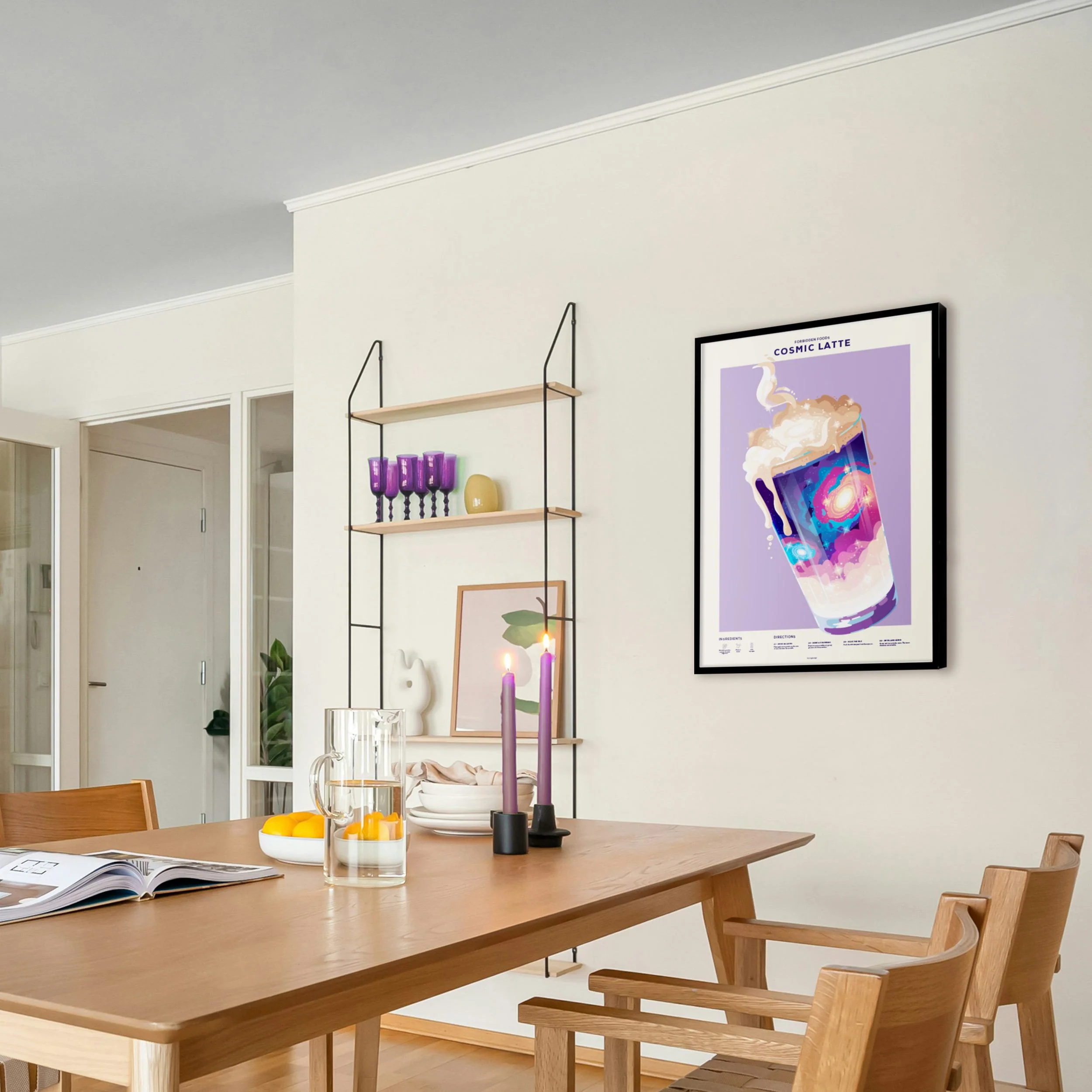 Forbidden Foods: Cosmic Latte Poster - Image 2
