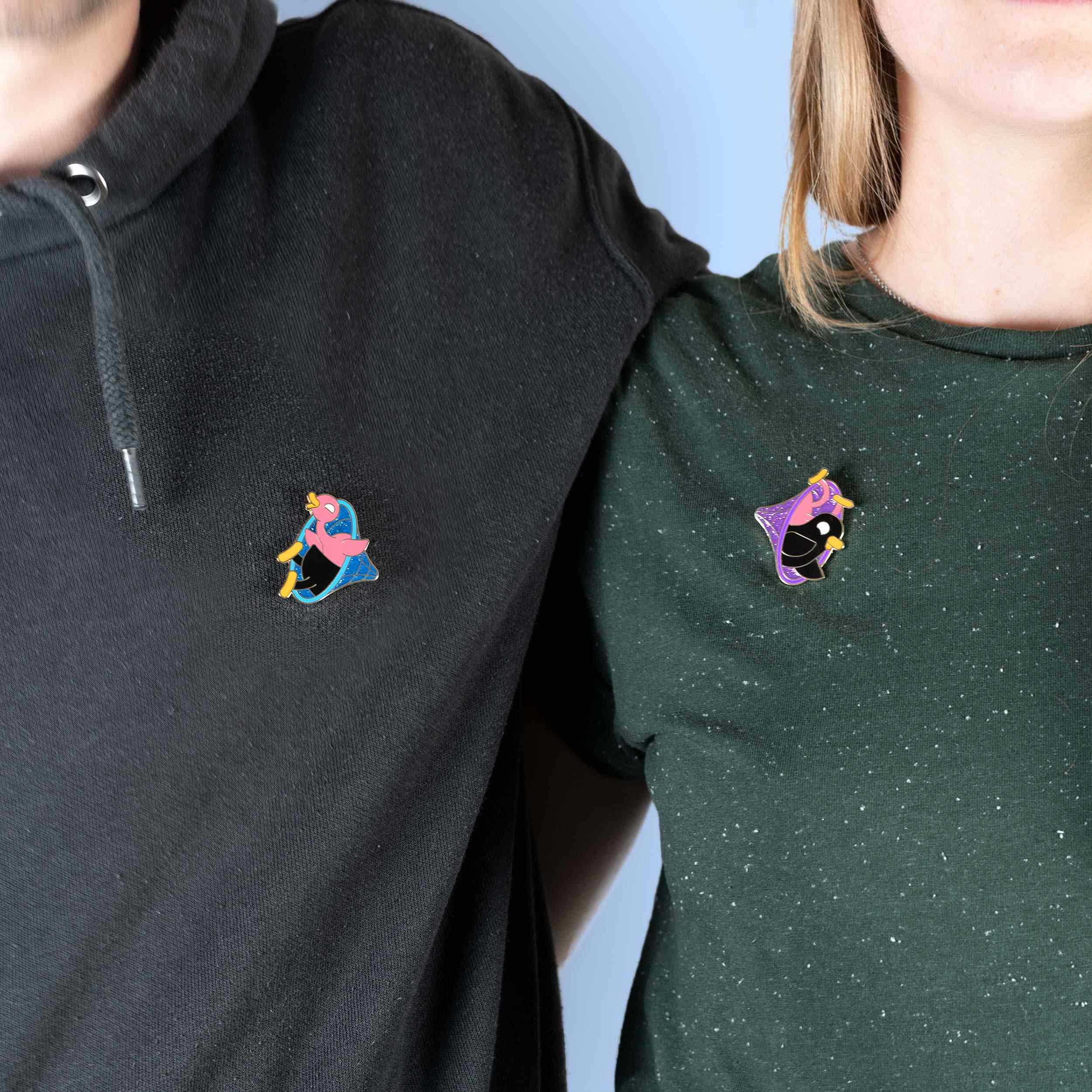 Friendship Wormhole Enamel Pins Set - Image 5