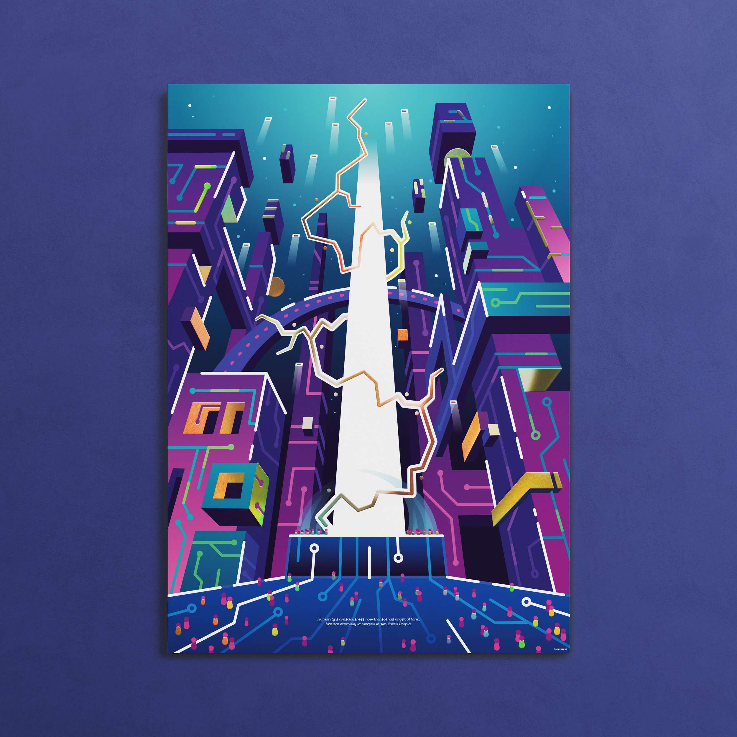 Simulated Future Poster - Image 4