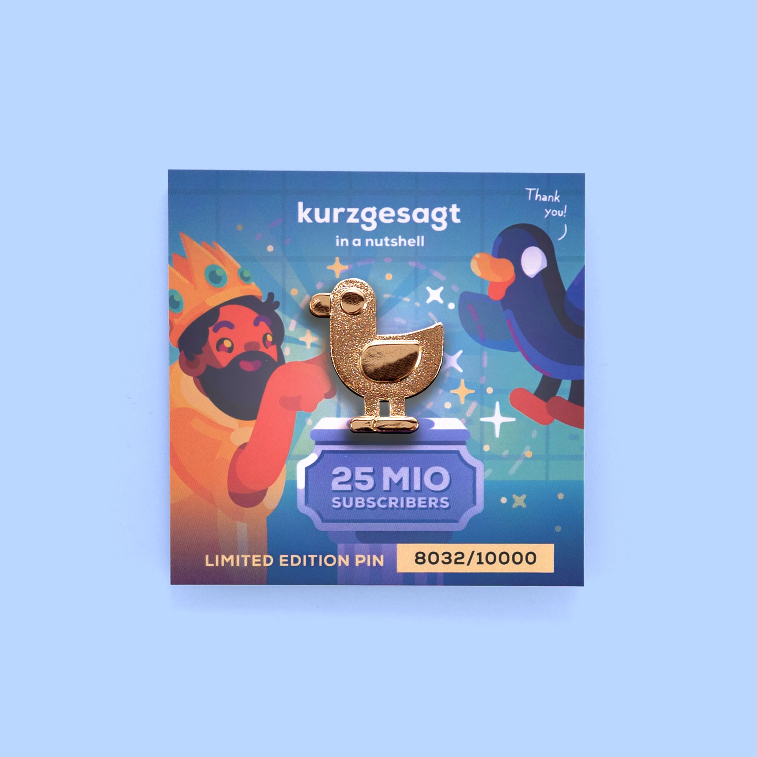 LIMITED EDITION: Golden Duck Pin