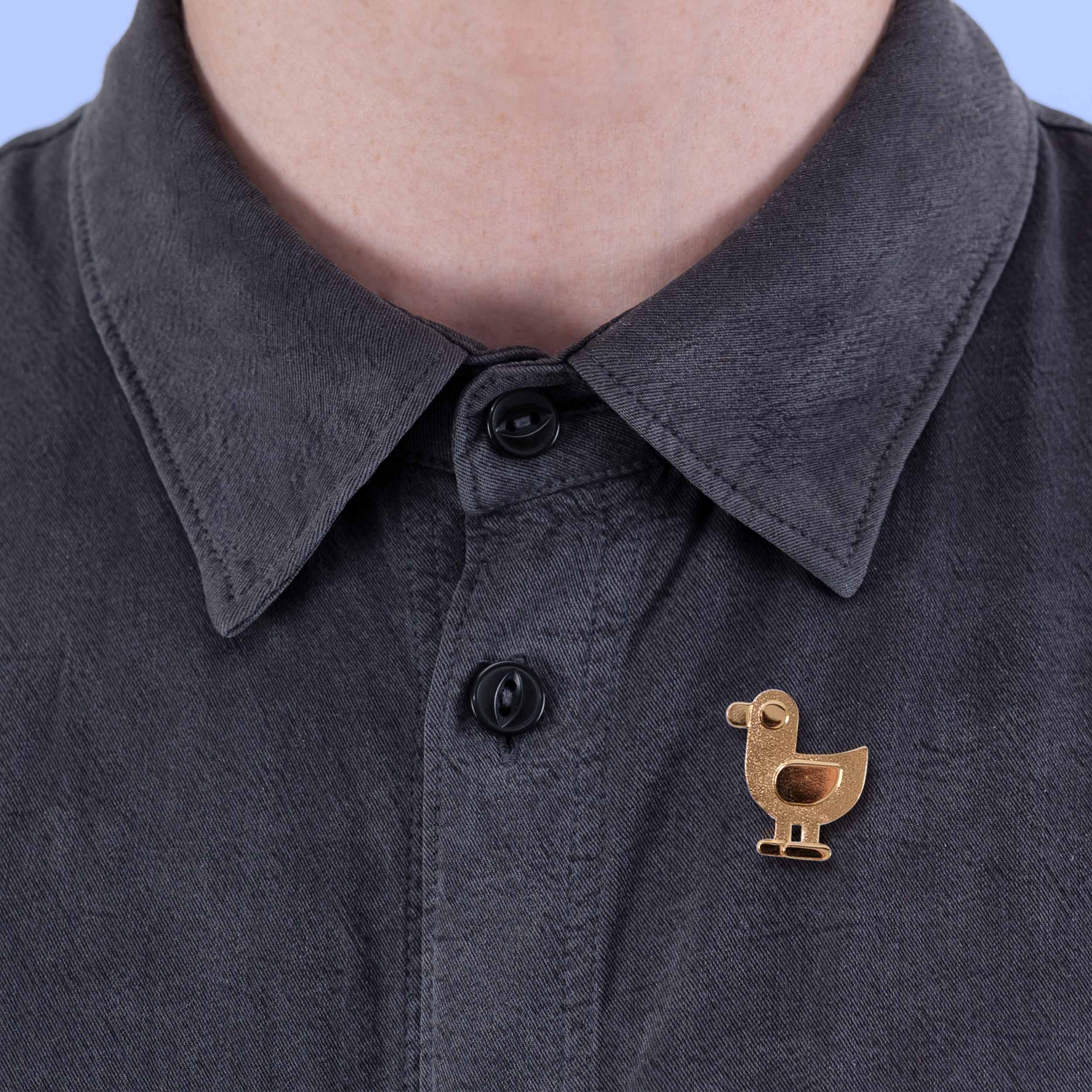 LIMITED EDITION: Golden Duck Pin - Image 4