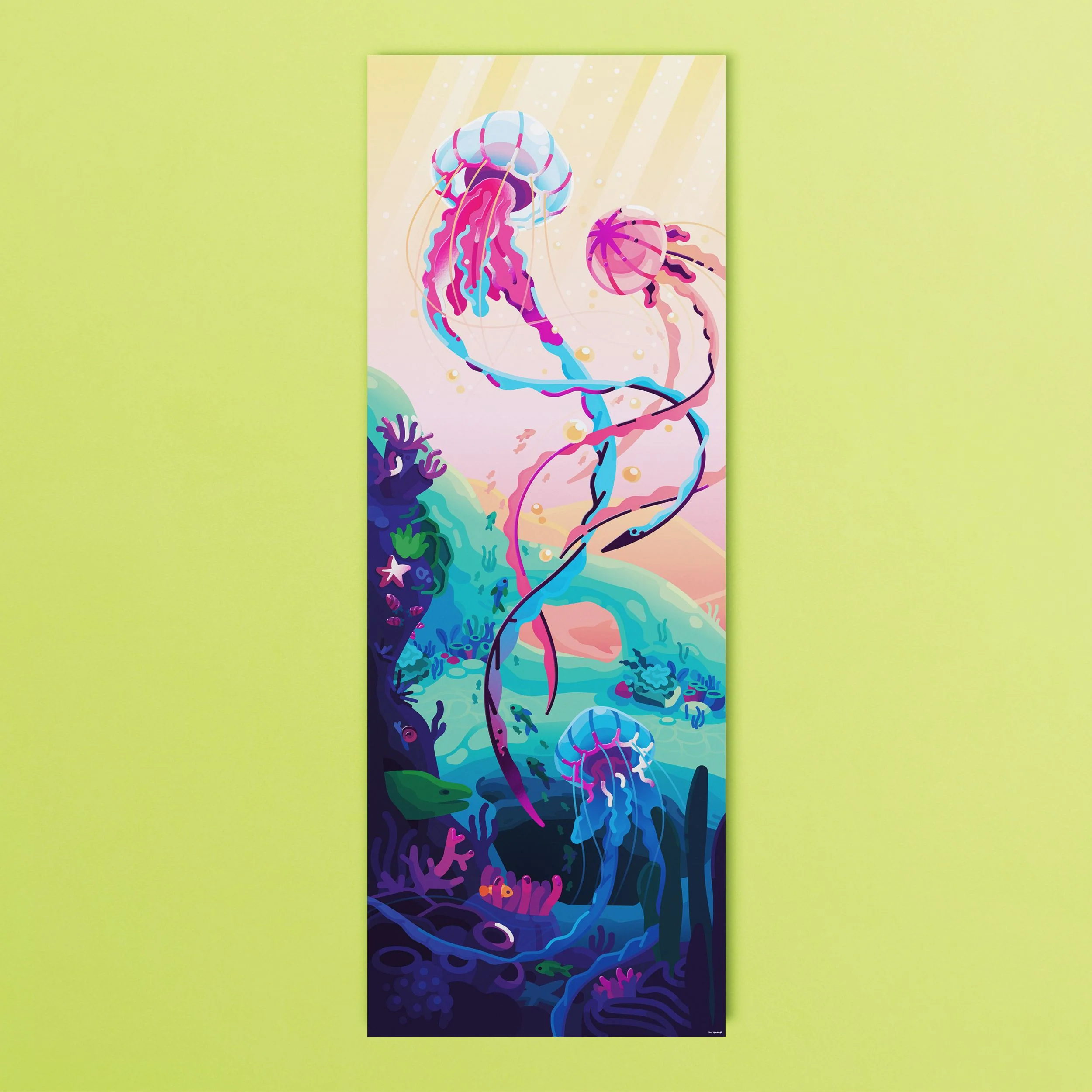 Shiny Jellyfish Poster - Image 6