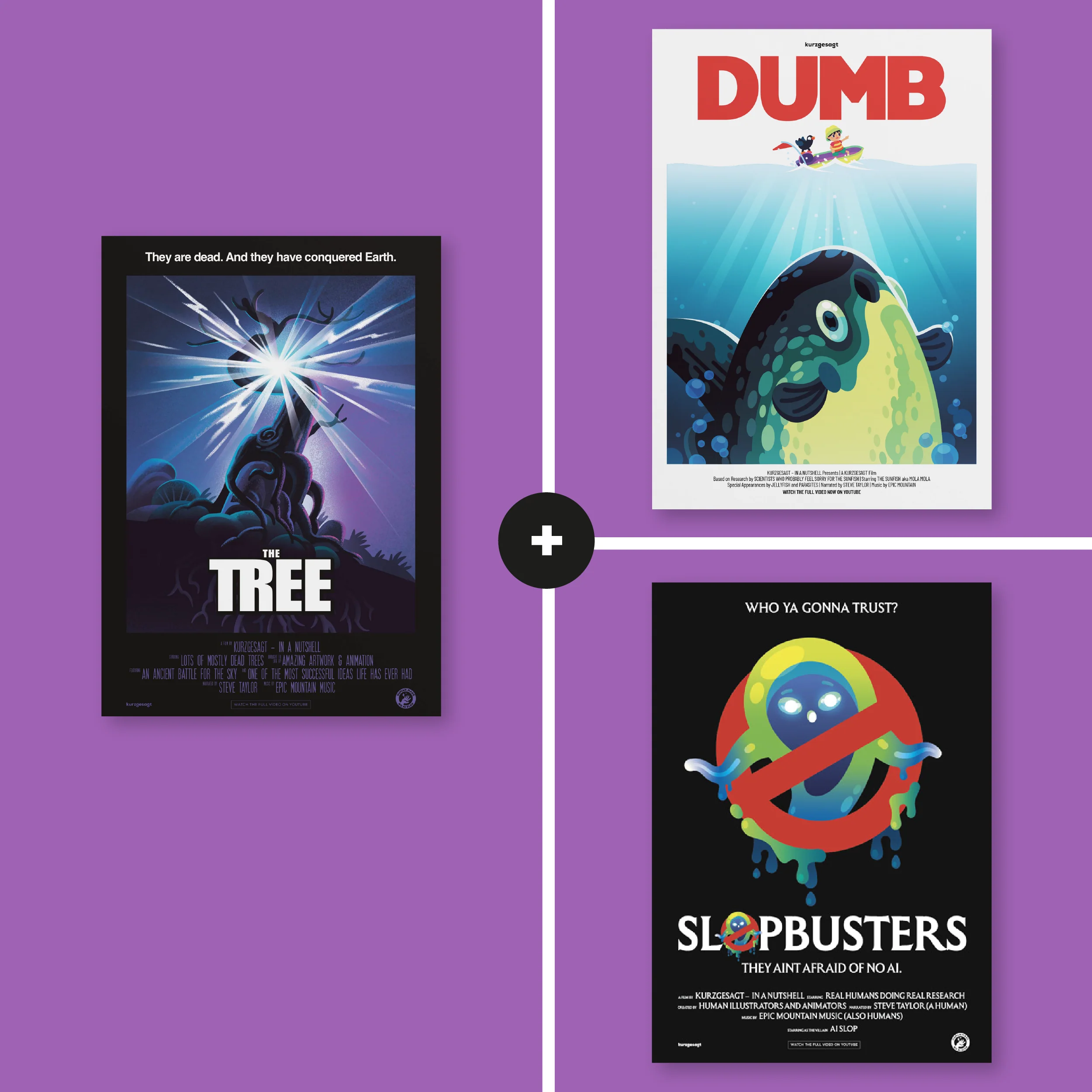 kurzgesagt Video Poster Collection