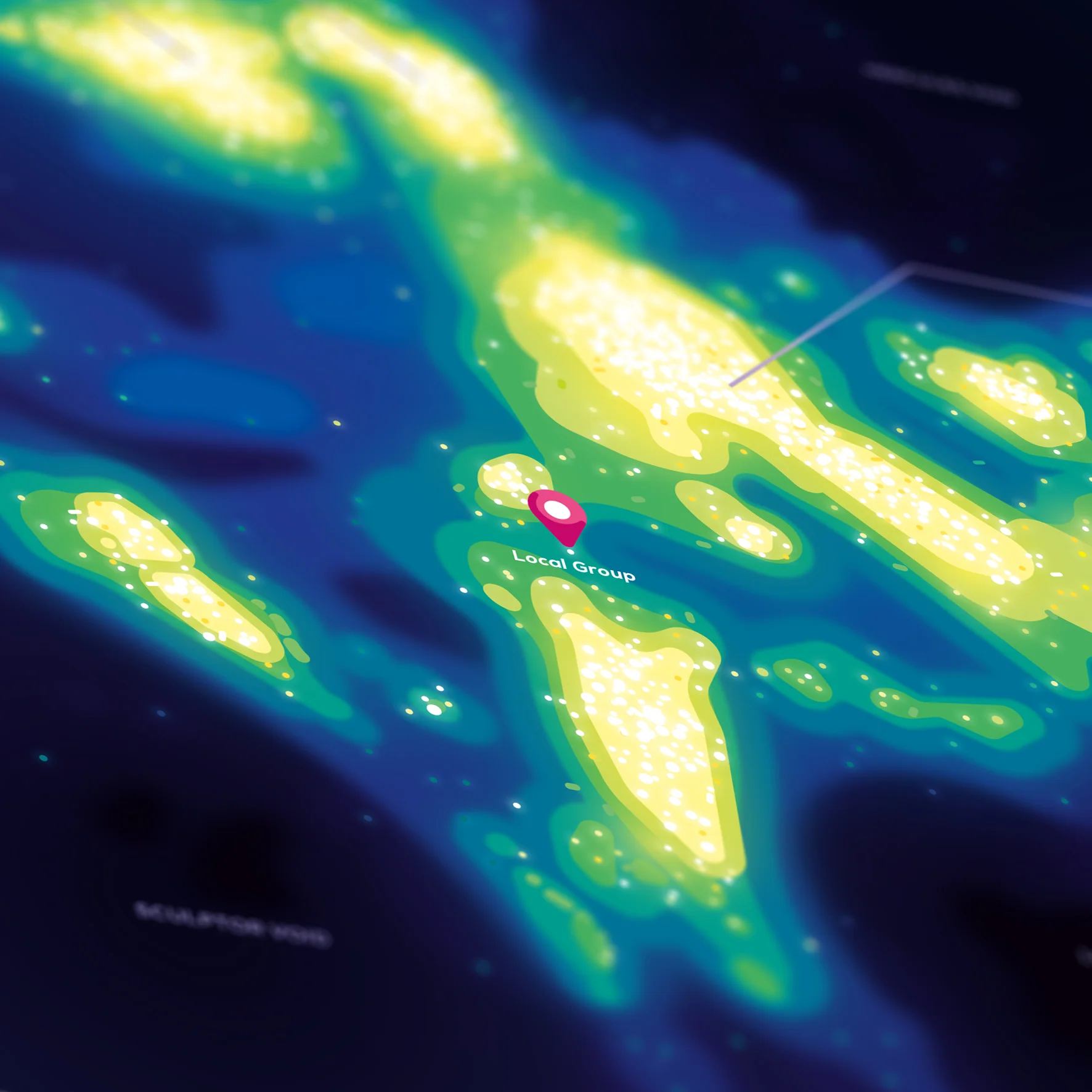 Laniakea Supercluster Infographic Poster - Image 4
