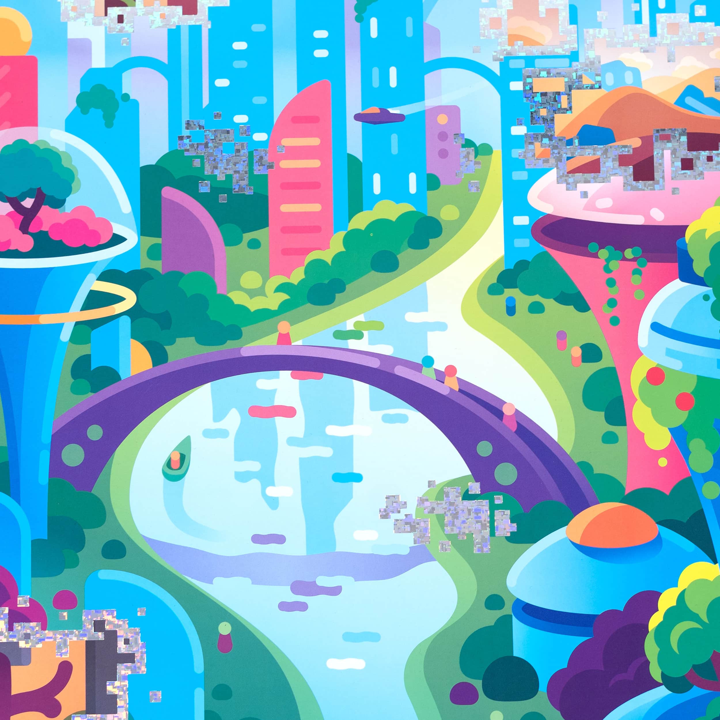 Portal to the Future Poster - Image 3