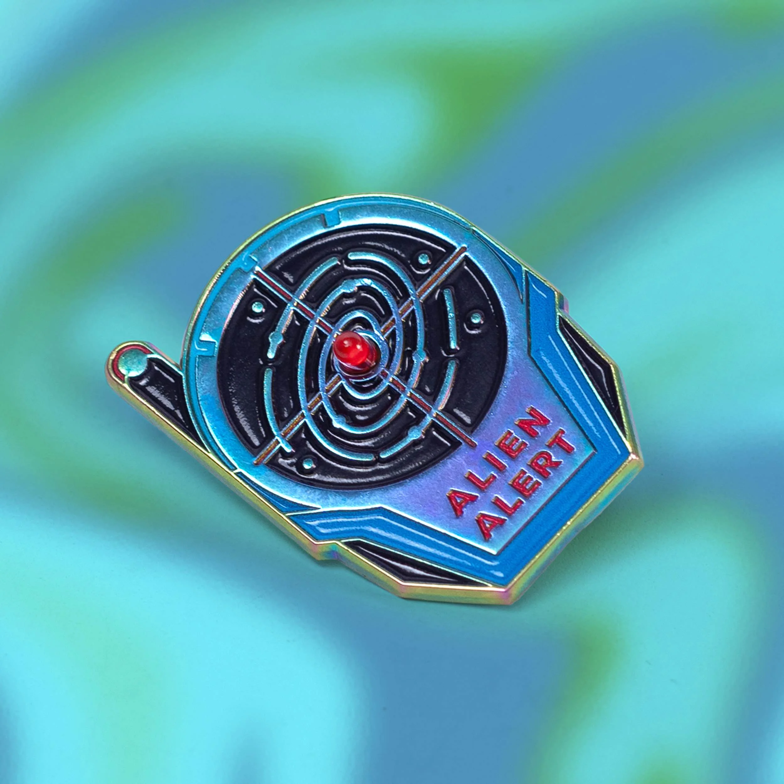 LIMITED EDITION Alien Alert Pin - Image 2