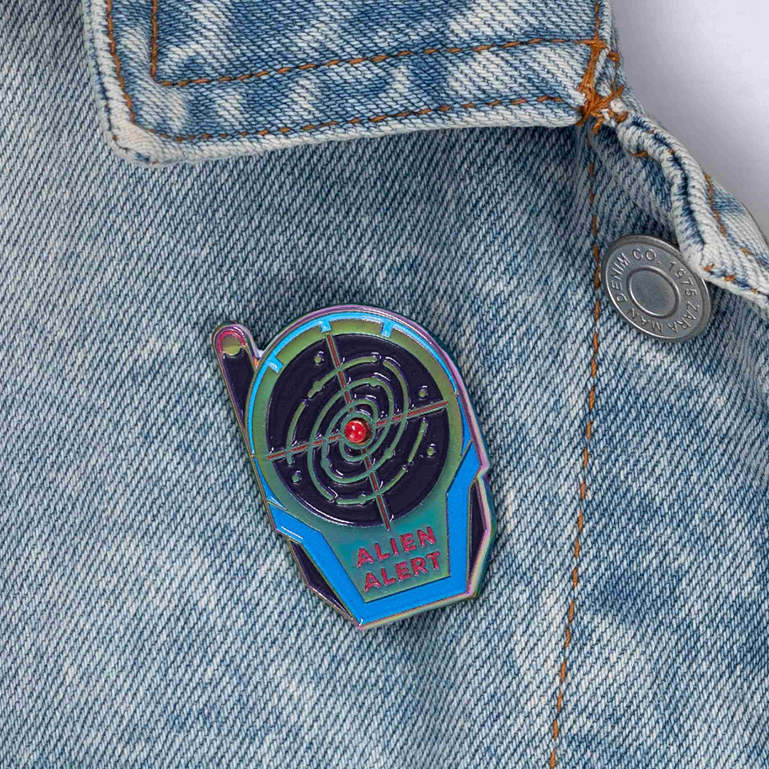LIMITED EDITION Alien Alert Pin - Image 3