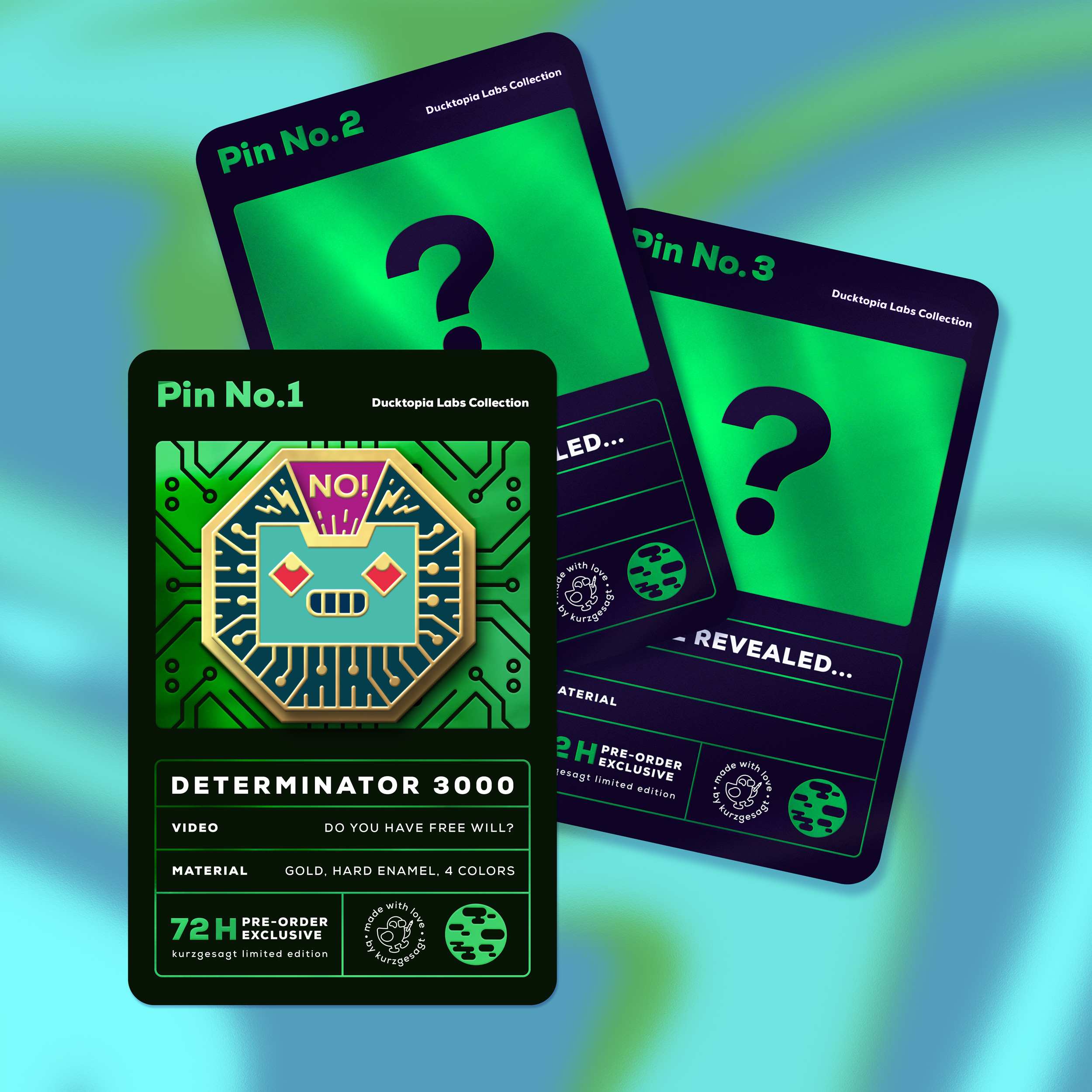 LIMITED EDITION Determinator 3000 Pin - Image 4