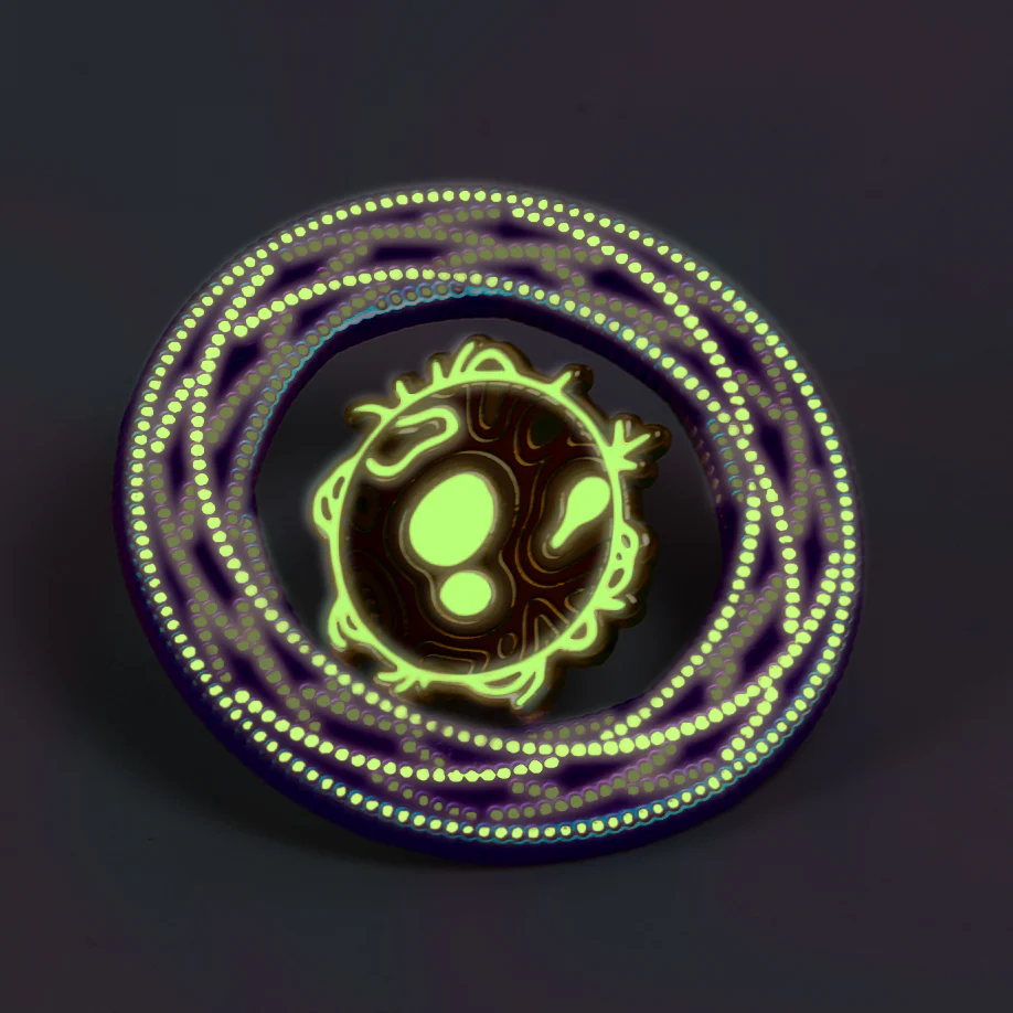 LIMITED EDITION Dyson Sphere Pin - Image 2