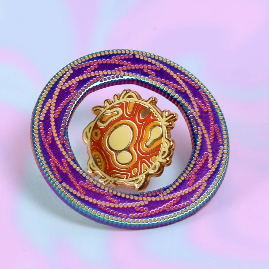 LIMITED EDITION Dyson Sphere Pin - Image 3