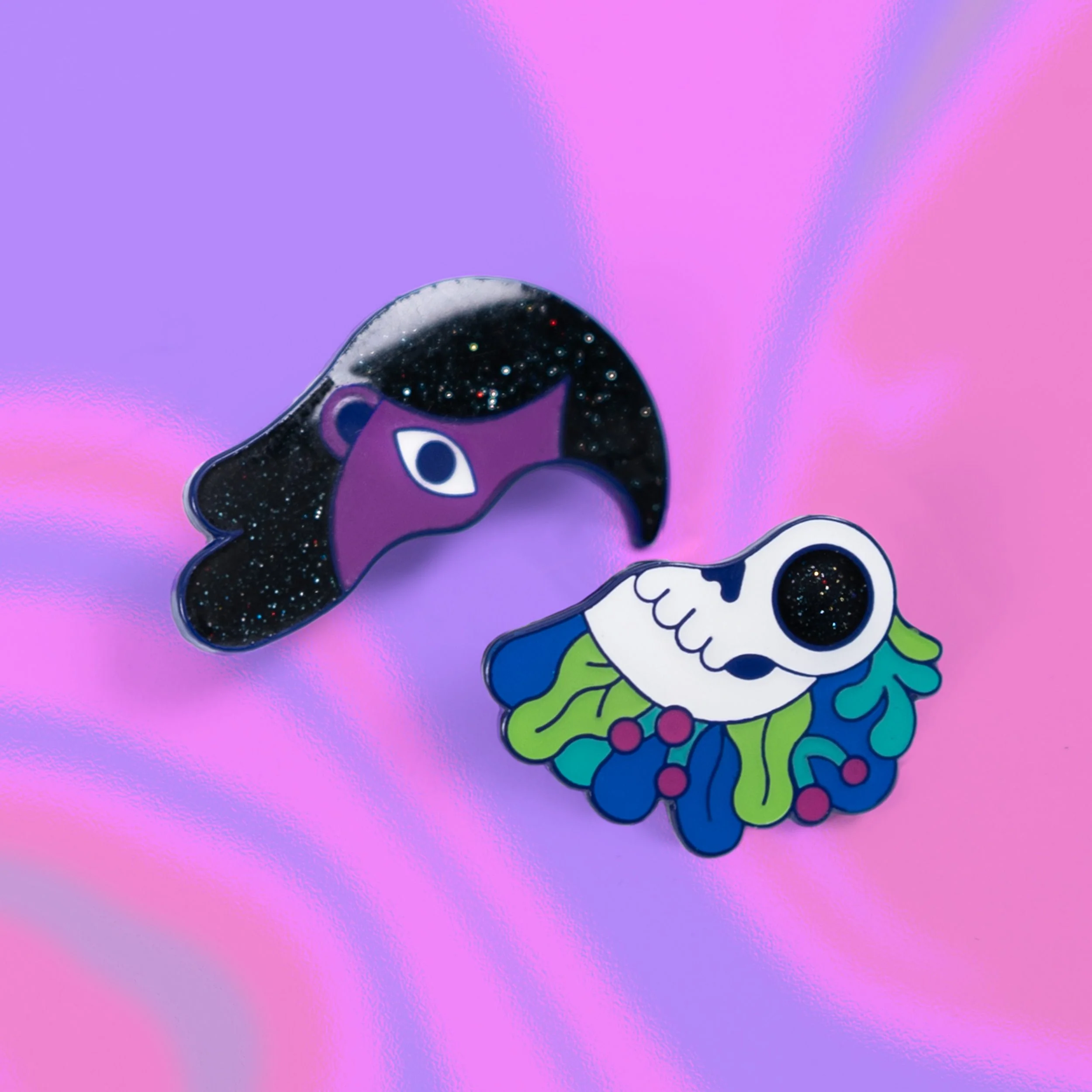 LIMITED EDITION Optimistic Nihilism Pin - Image 2