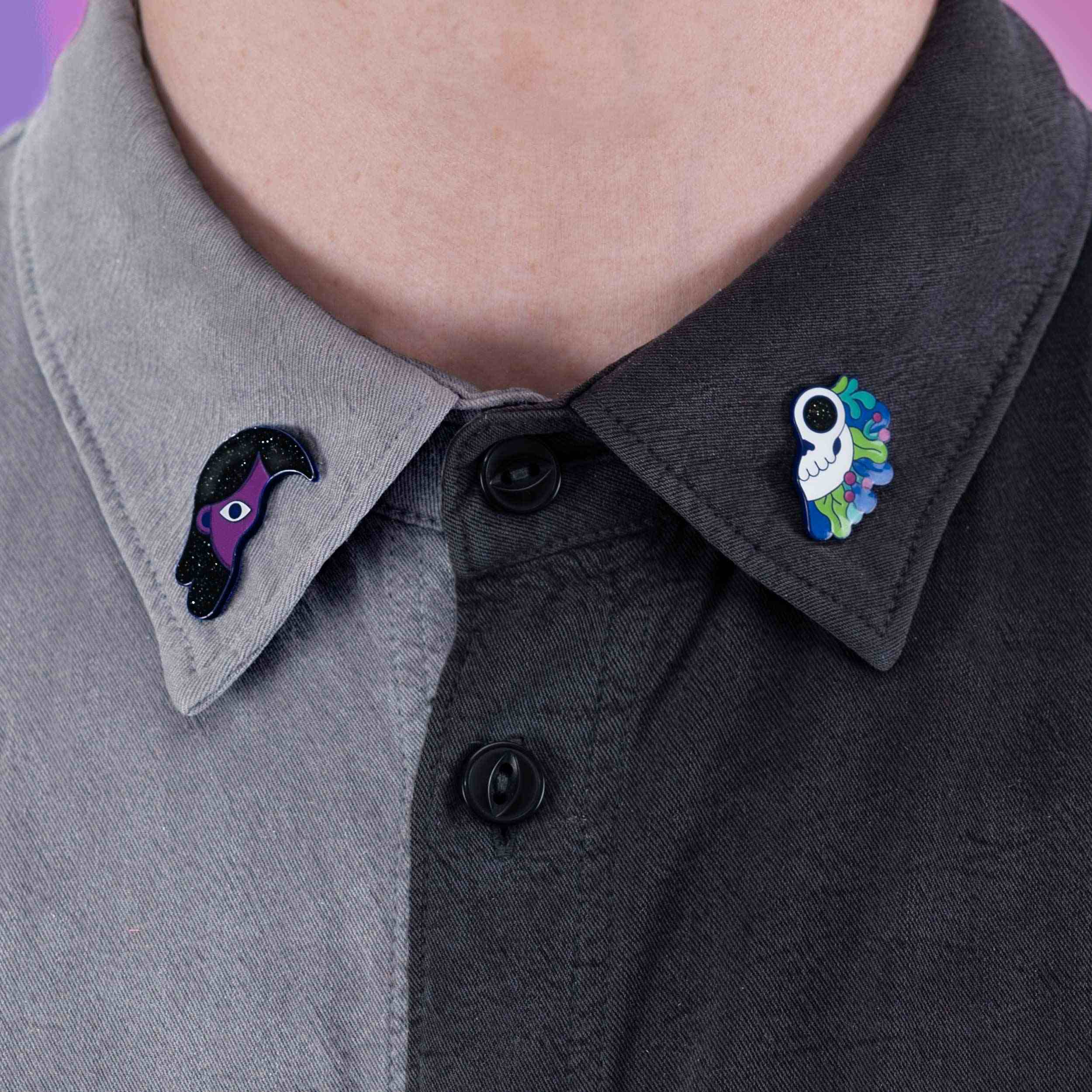 LIMITED EDITION Optimistic Nihilism Pin - Image 3