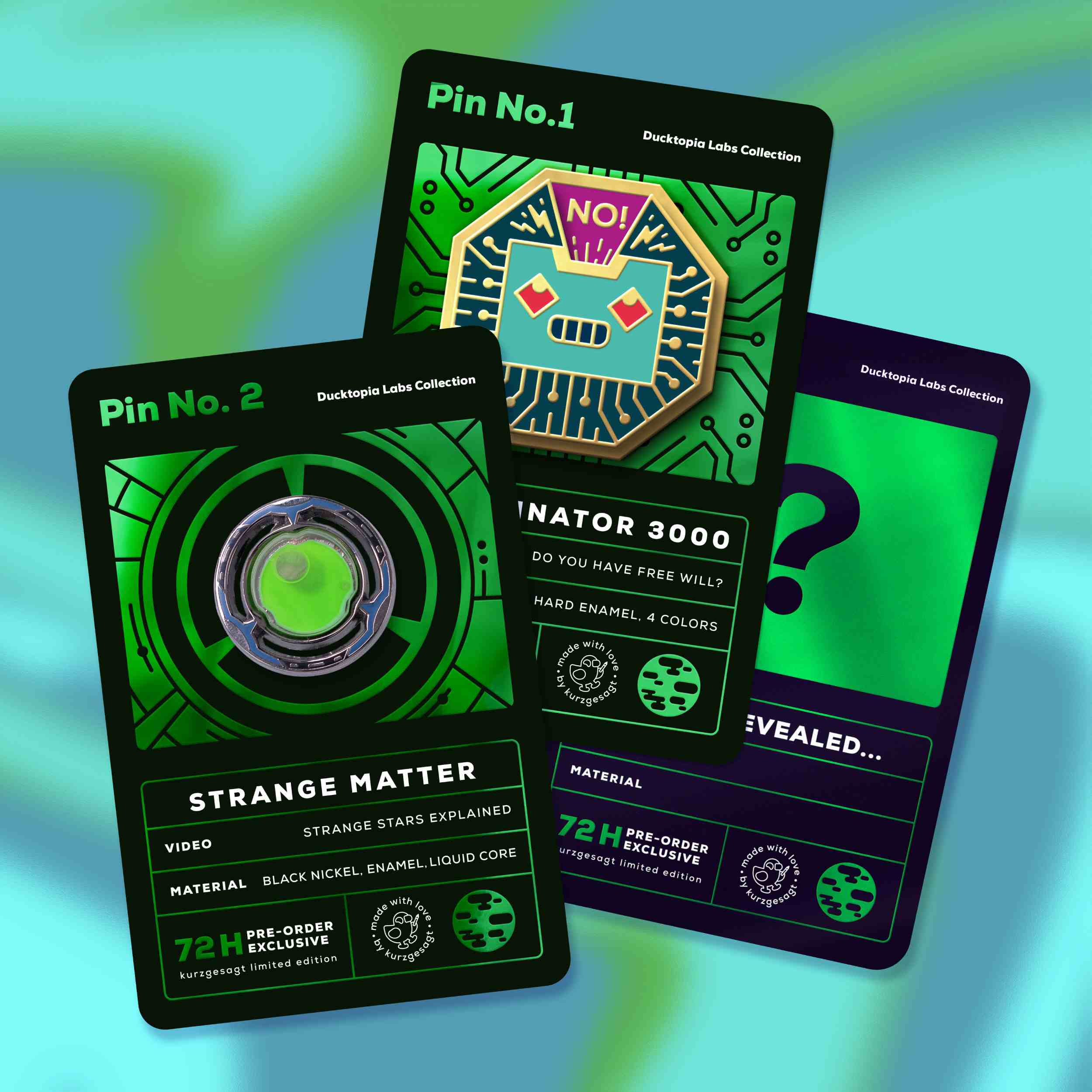 LIMITED EDITION Strange Matter Pin - Image 5