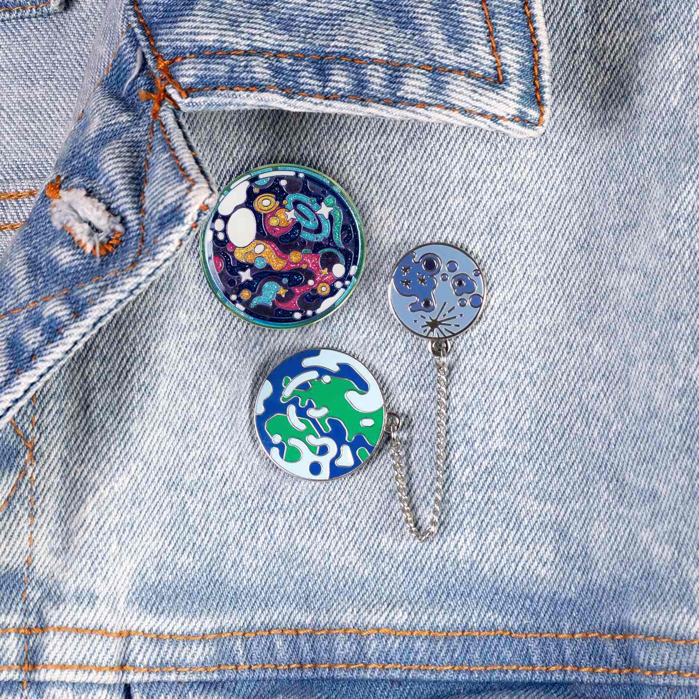 LIMITED EDITION Universe to Scale Pin - Image 3