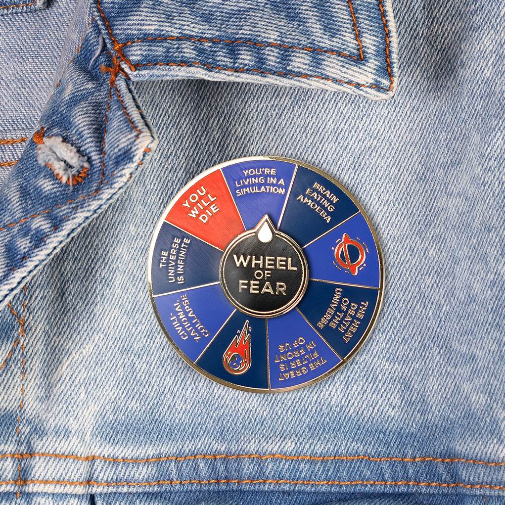 LIMITED EDITION Wheel of Fear Pin - Image 3