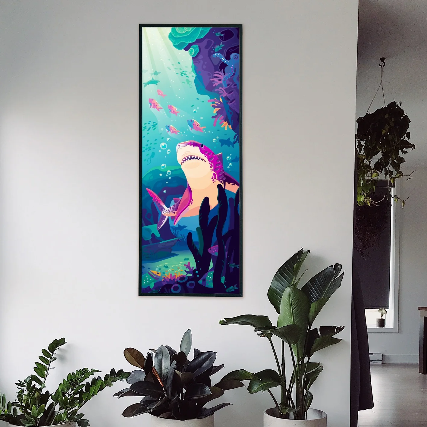 Shiny Shark Poster - Image 2