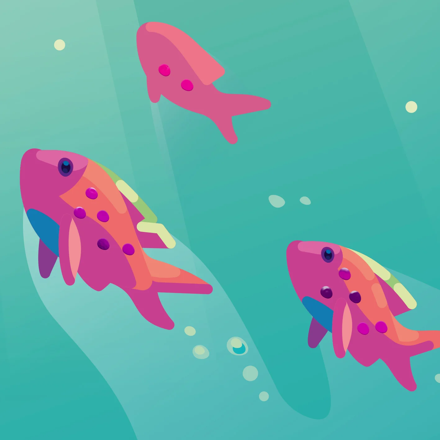 Shiny Shark Poster - Image 4