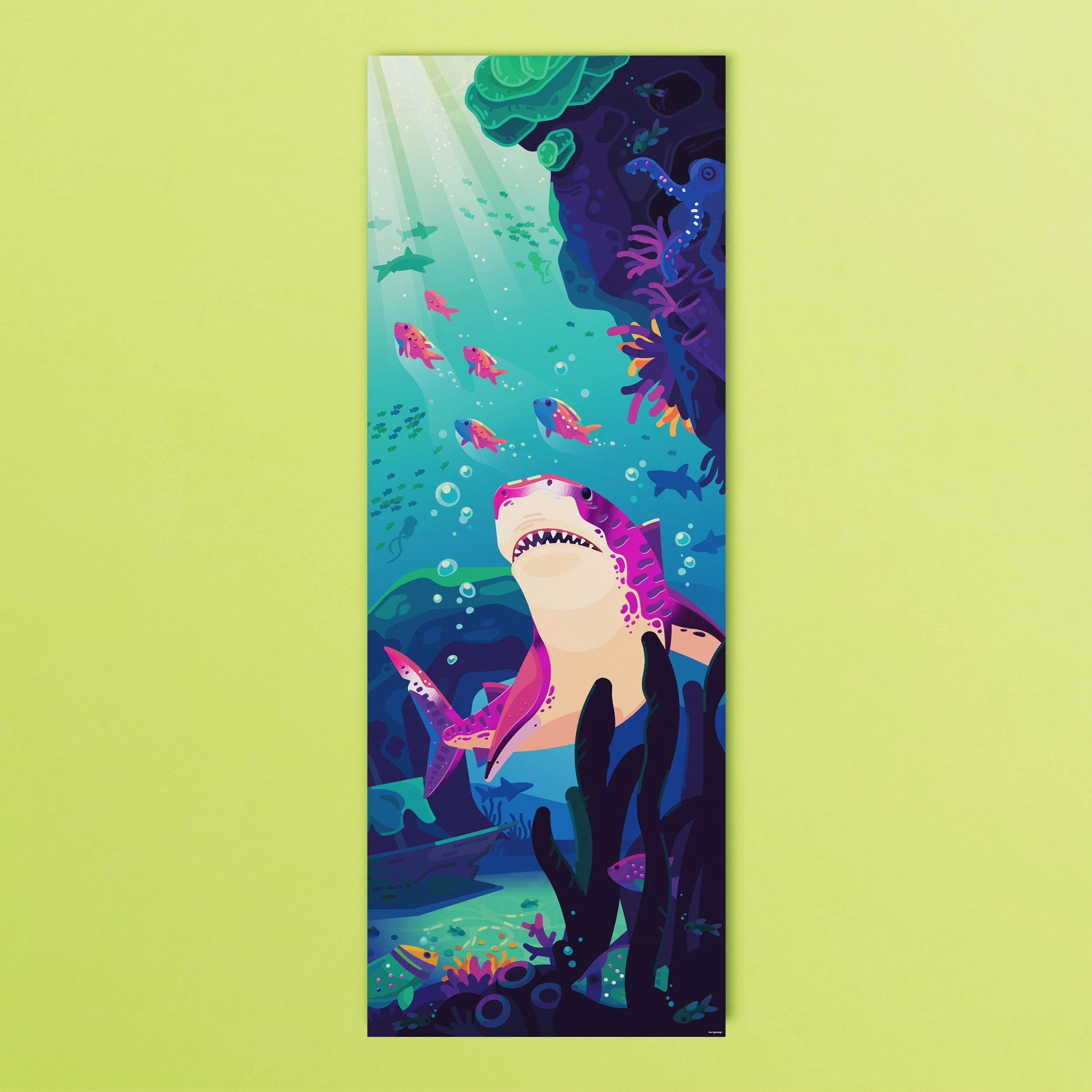Shiny Shark Poster - Image 6