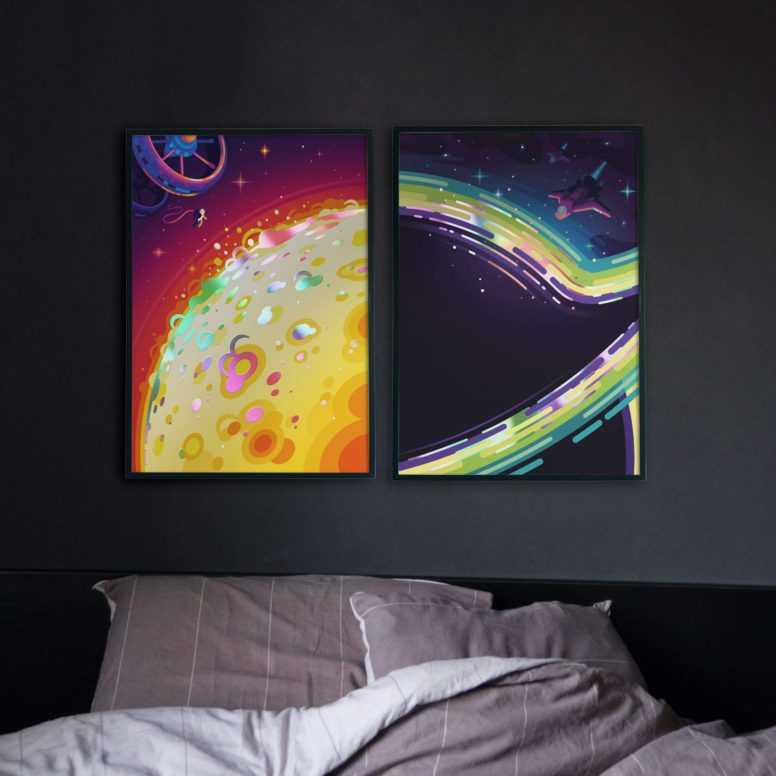 Space Adventure Poster Bundle - Image 2