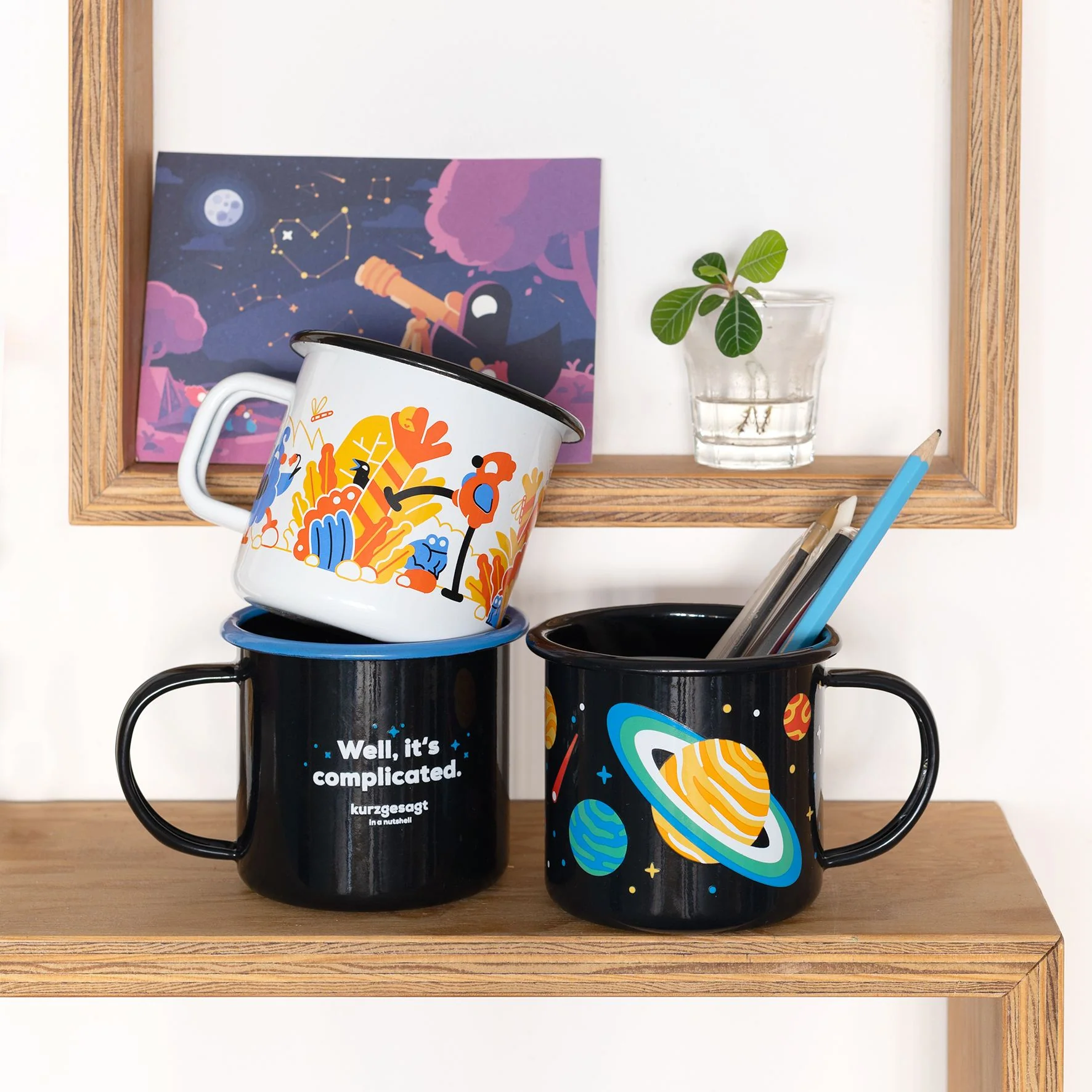 Solar System Enamel Mug - Image 5