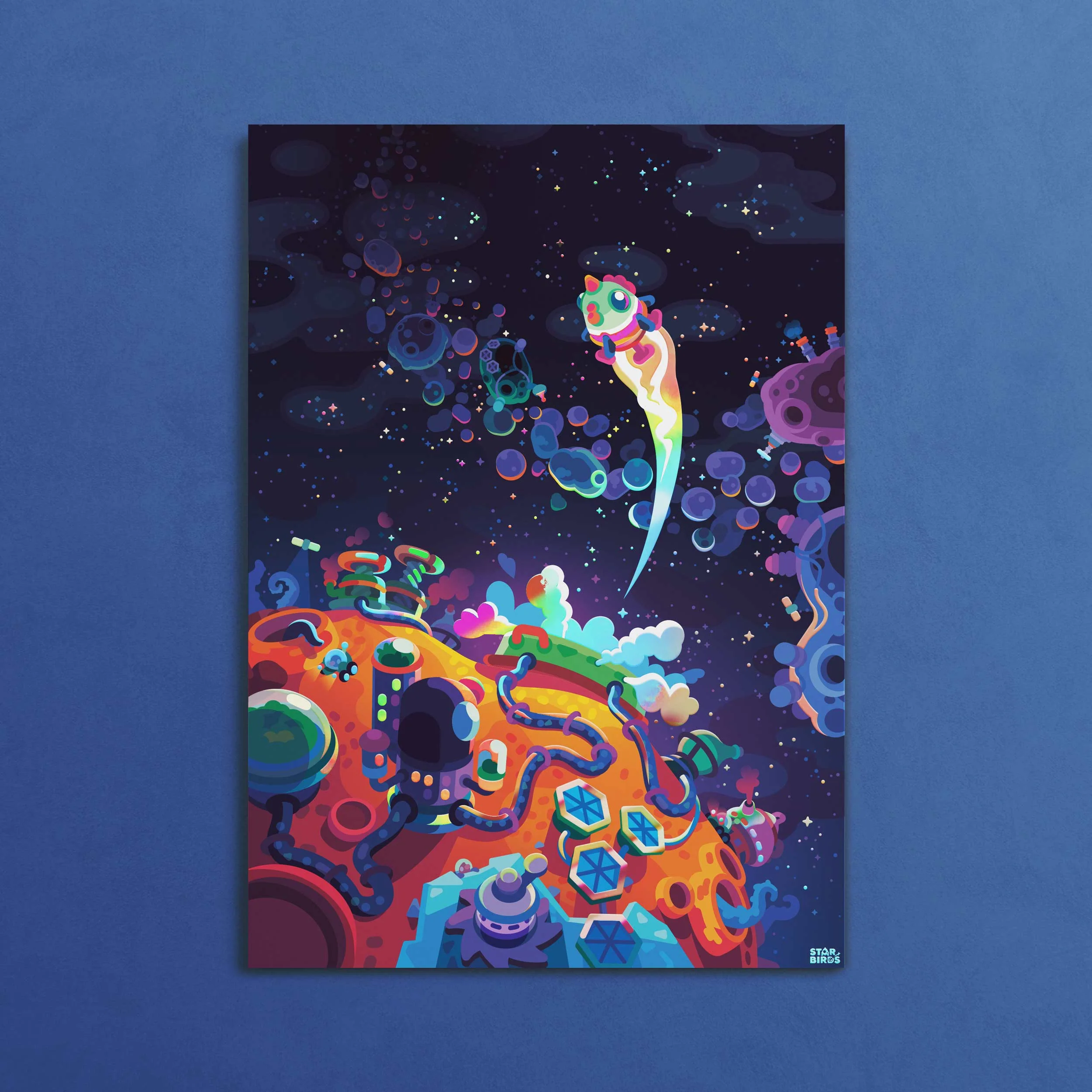 Star Birds Poster - Image 3