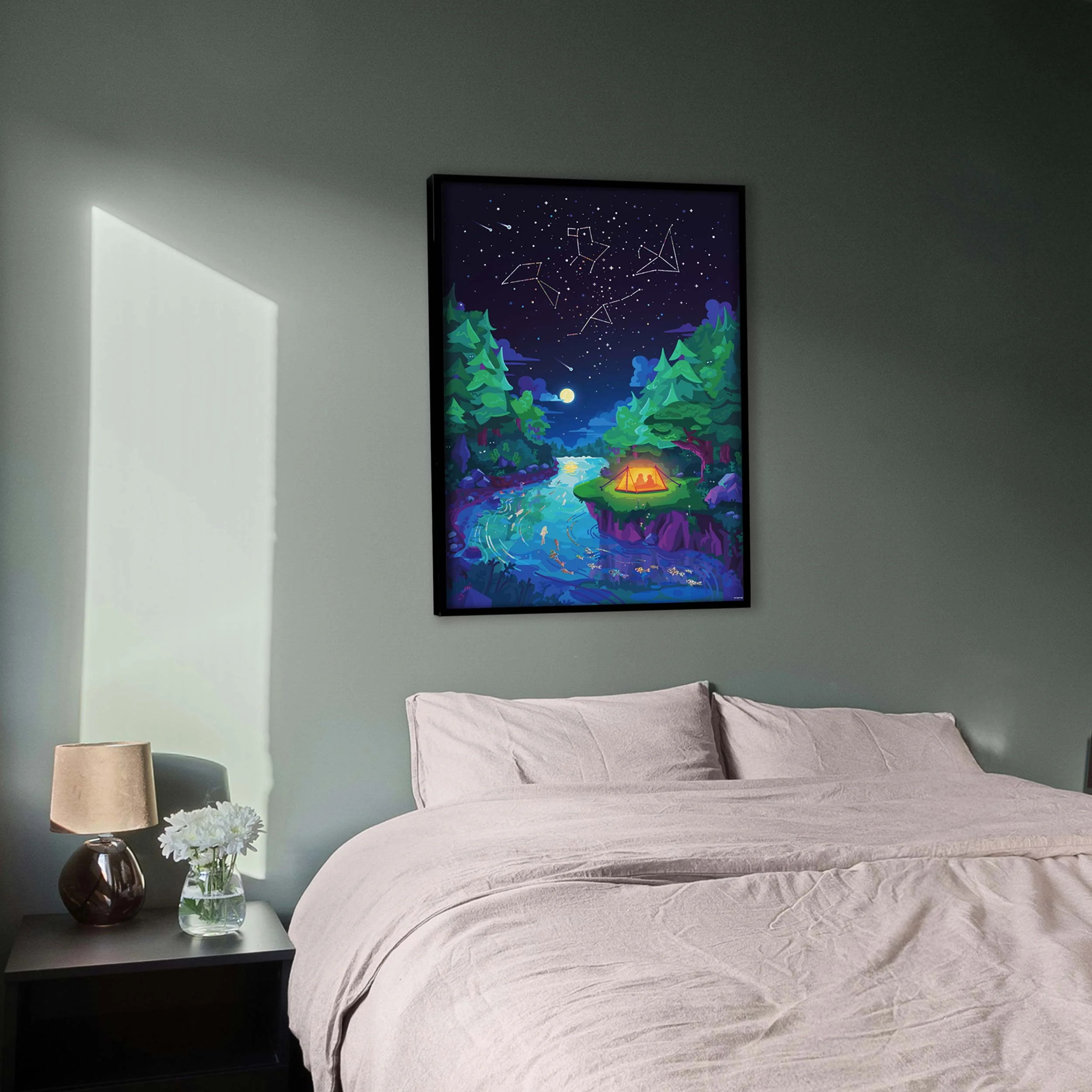 Starry Night Poster (Shiny Edition) - Image 2